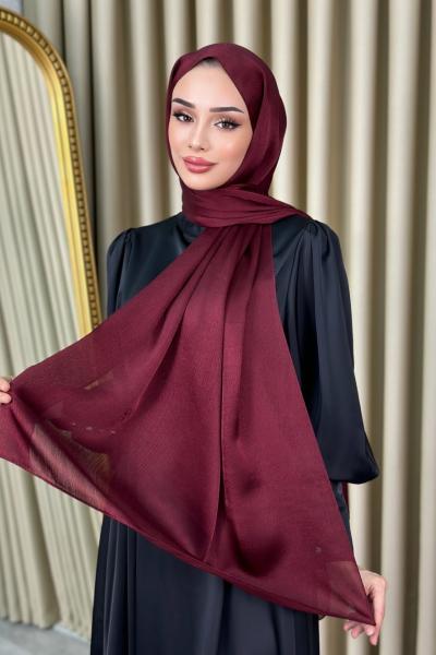 KOYU BORDO ŞAL Koyu Bordo