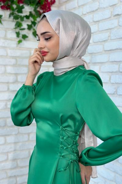 Julide Yanı Çapraz Bağcıklı Yeşil