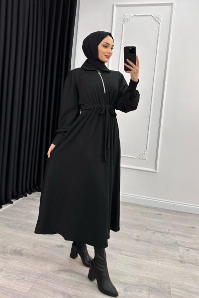 Defne Elbise Siyah